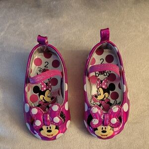 Disney Minnie Mouse Pink Baby Shoes